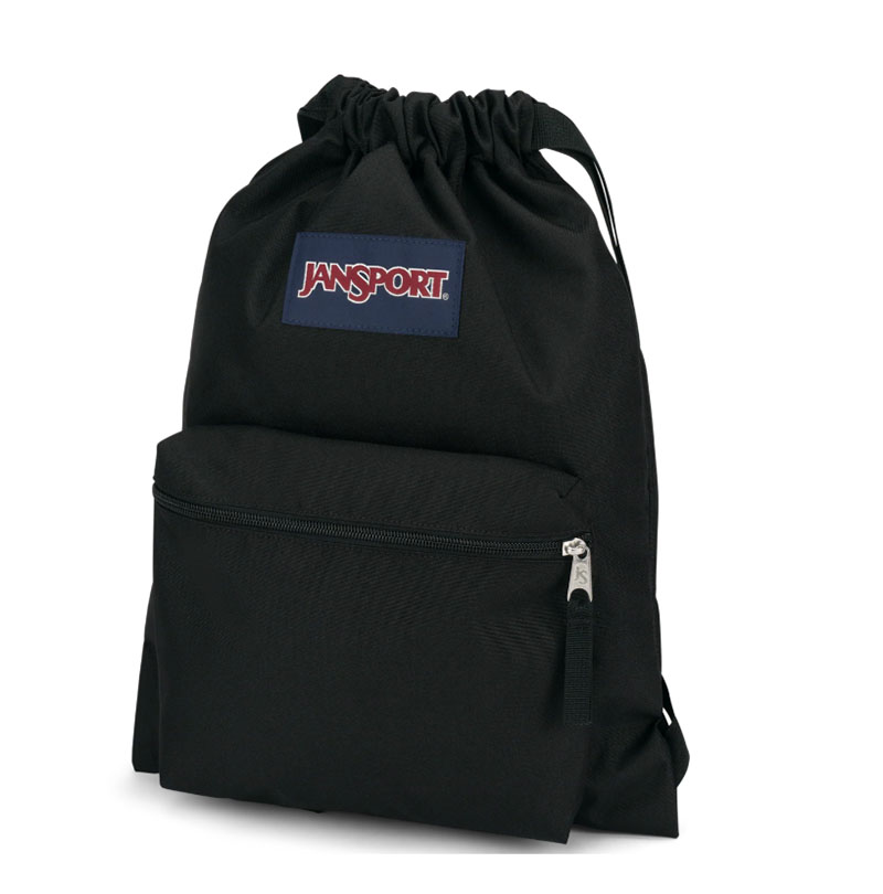 JANSPORT DRAW SACK 束口袋後背包 束口背包 經典黑 書包 束口包 JS0A83LQ