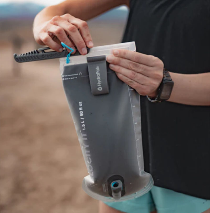 Hydrapak 美國 Velocity IT 2L 吸管運動水袋 可翻洗水袋 儲水袋 蓄水袋 吸管水袋 AS382