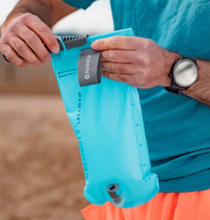 Hydrapak 美國 Velocity 2L 吸管水袋 輕量水袋 軟式水壺 戶外儲水袋 背包水袋 AS372