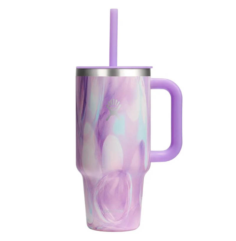 Hydro Flask 32oz/946ml 吸管 冰霸杯 Jelly 水母幻紫 環保杯 HFLE-S25TT32-C