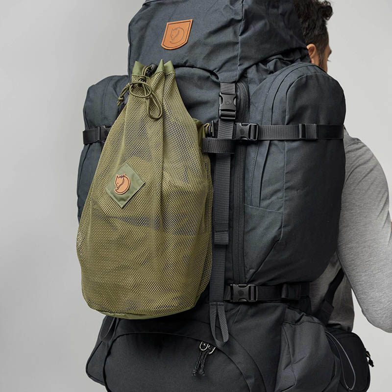 Fjallraven 北極狐 Singi Mesh Bag 網眼背袋 綠 23100146 網袋背包