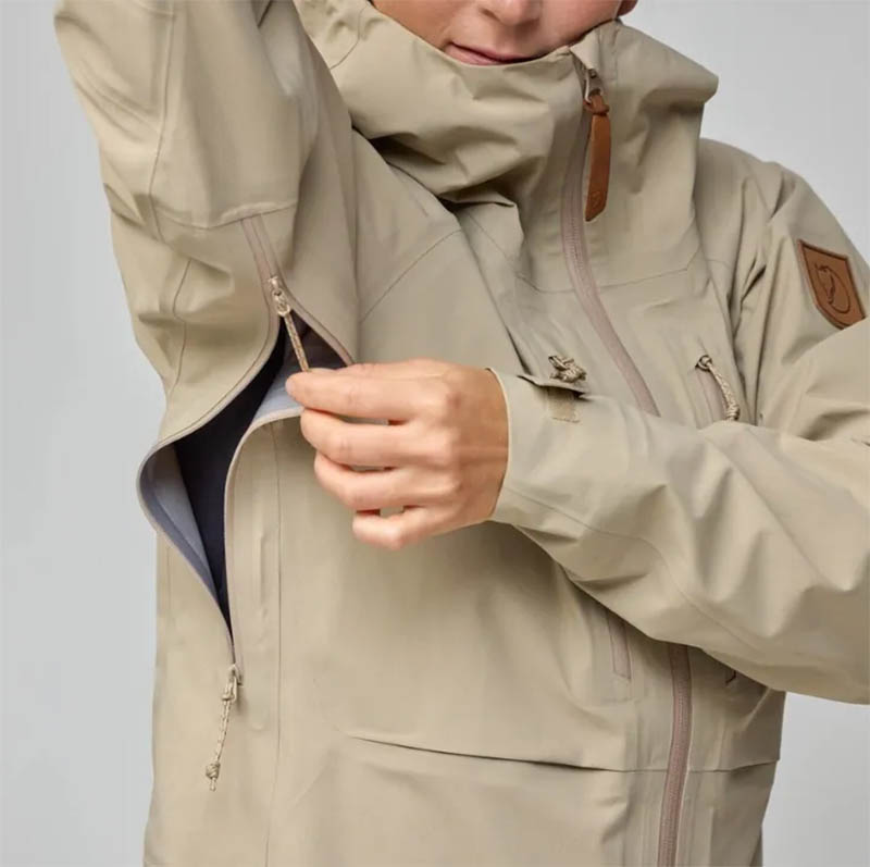 Fjallraven 北極狐 Keb GTX 女防水夾克 兩色 GORE-TEX 戶外防水外套 14500177