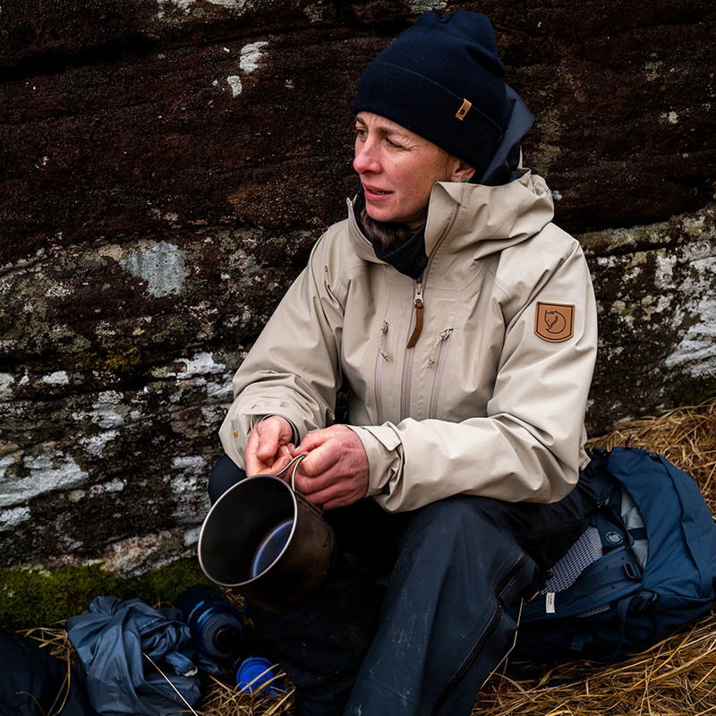 Fjallraven 北極狐 Keb GTX 女防水夾克 兩色 GORE-TEX 戶外防水外套 14500177