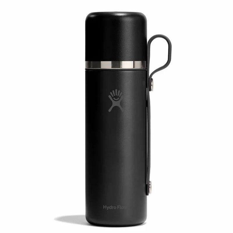 Hydro Flask 28oz/828ml 36oz/1065ml 杯蓋型保溫瓶 時尚黑 HFFLC28001 HFFLC36001