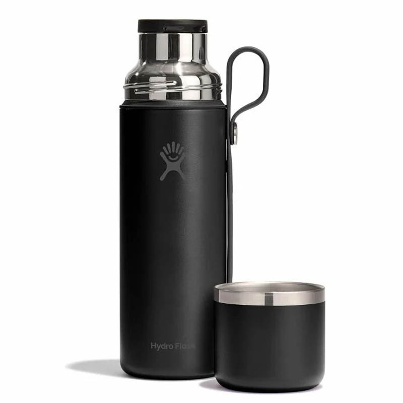 Hydro Flask 28oz/828ml 36oz/1065ml 杯蓋型保溫瓶 時尚黑 HFFLC28001 HFFLC36001