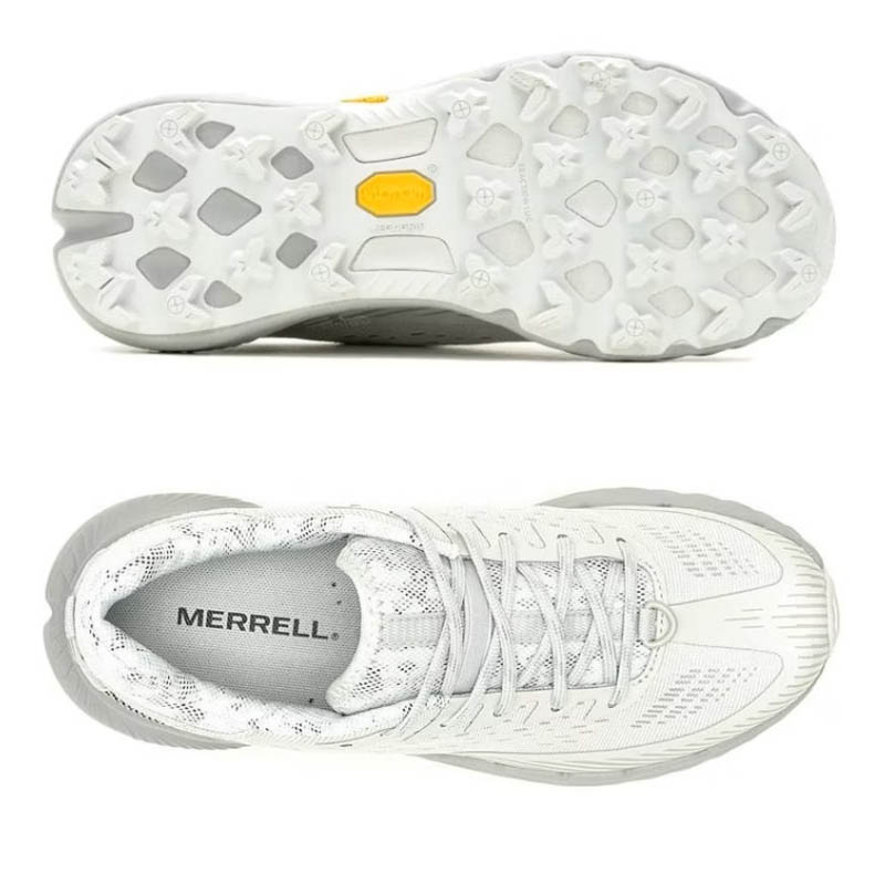 MERRELL 美國 AGILITY PEAK 5 女款輕量戶外越野訓練鞋 雨雲灰 ML068220