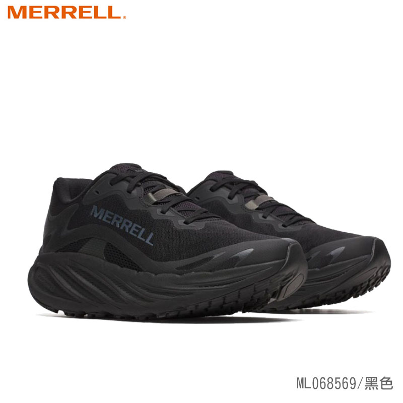 MERRELL 美國 PROMORPH 男輕量戶外越野運動鞋 黑 石灰色 ML068569 ML068577
