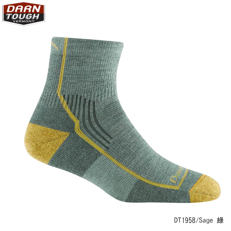 Darn Tough 美國 Hiker 1/4 女款登山健行襪 DT1958 終身保固襪穿破就換