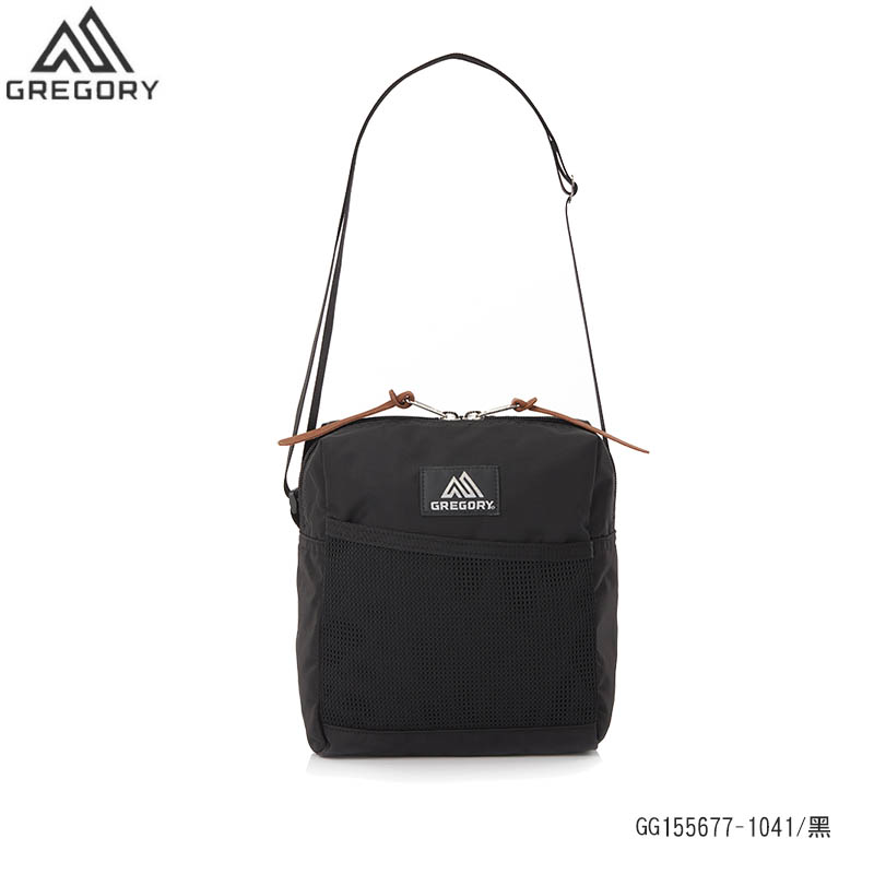 GREGORY 美國 5L SQUARE SHOULDER POUCH 斜背包 黑 GG155677-1041
