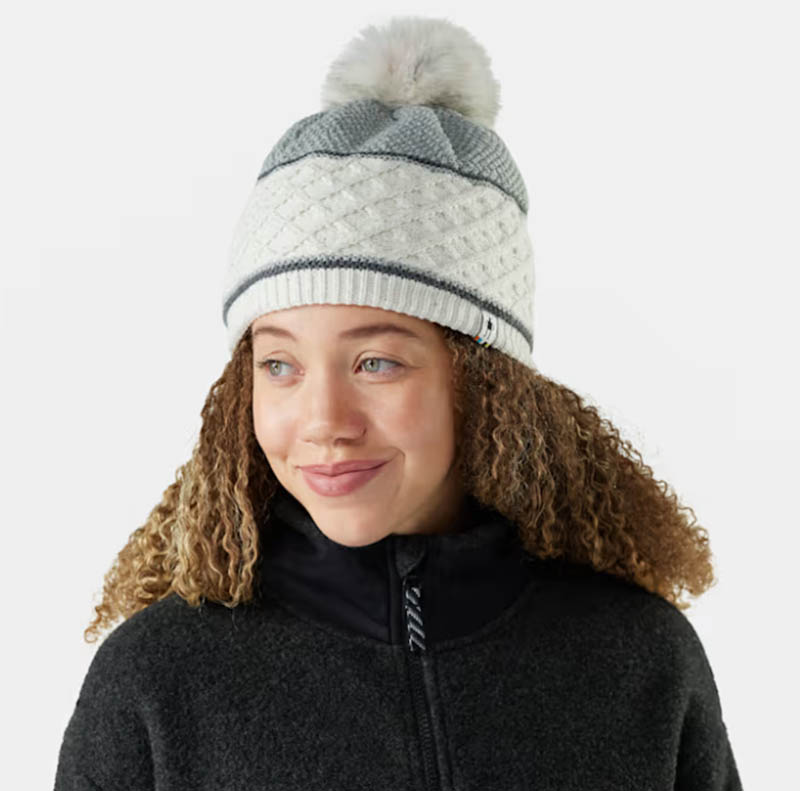 SmartWool 美國 Cable 撞色毛球保暖毛帽 中性款 毛球帽 SW003000