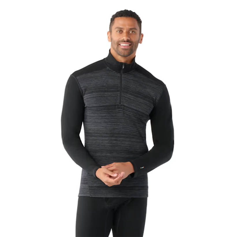 SmartWool 美國 男 Thermal 美麗諾羊毛長袖拉鍊T 兩色 男款長袖上衣 SW002822