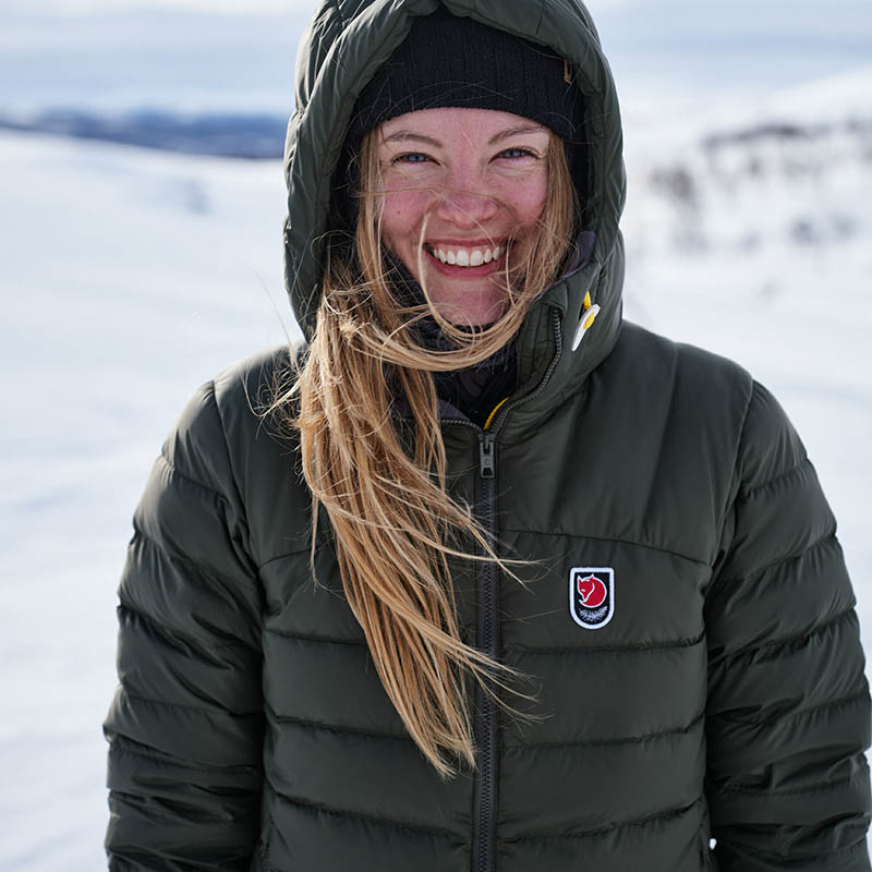 Fjallraven 北極狐 Expedition Pack Down Hoodie 女羽絨夾克 保暖外套 86122
