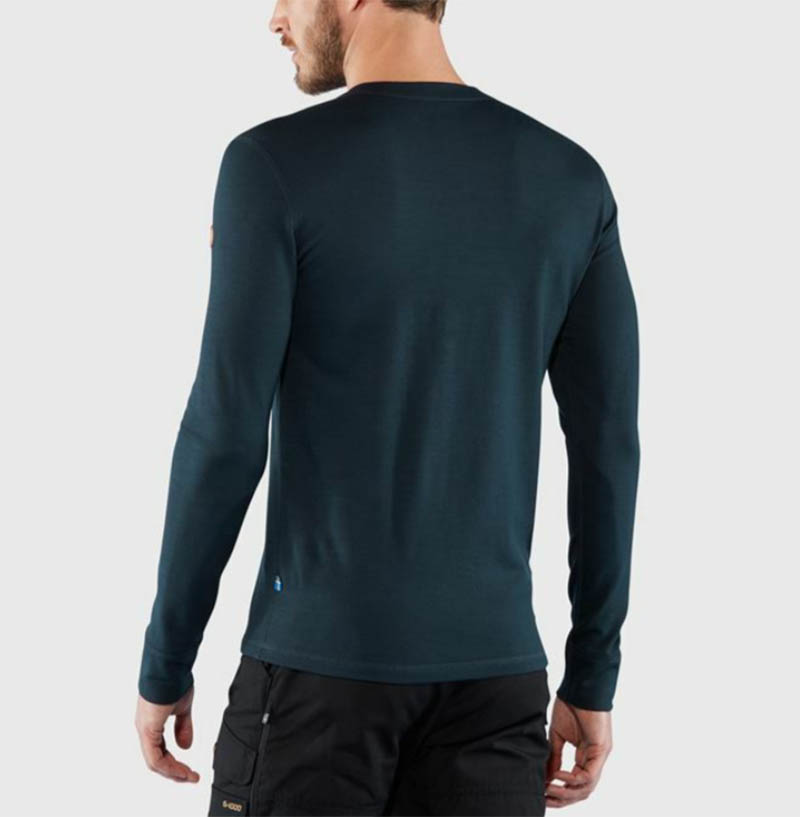 Fjallraven 北極狐 Singi Henley 男羊毛排汗衣 登山底層衣 81900