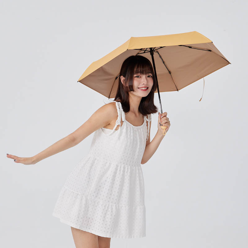 KUAIZI eat me. 小巧降溫冰淇淋五折傘 (多色任選) 甜筒造型 防曬傘 輕巧傘 摺疊傘