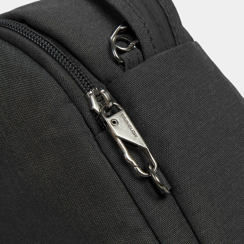 TRAVELON 美國 METRO城市斜背包 黑 隨身斜背包 防盜包 TL-43592