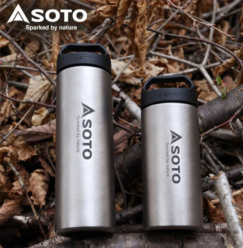 SOTO 日本 SOTO 輕量鈦製真空保溫杯 300ml ST-TN30 超輕量鈦杯 戶外隨身杯 保溫 保冷