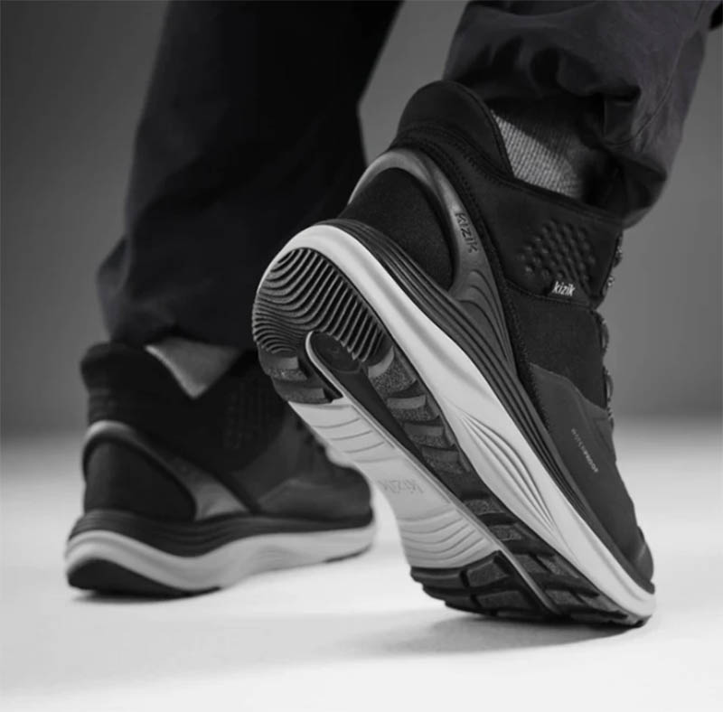 KIZIK 美國 London AT Mid 倫敦 男款中筒休閒鞋 黑灰 登山鞋 MLOM2512 懶人鞋 好穿鞋