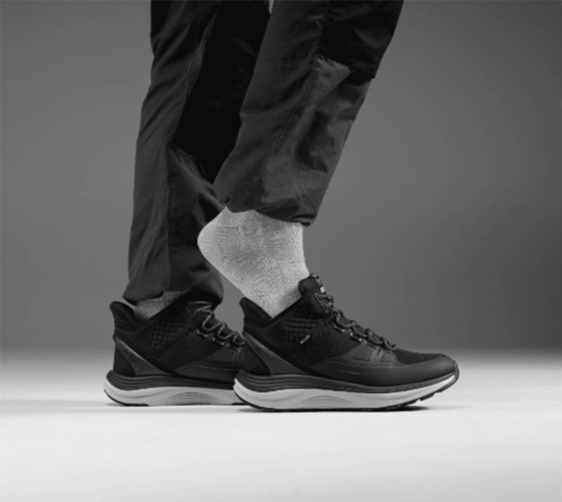 KIZIK 美國 London AT Mid 倫敦 男款中筒休閒鞋 黑灰 登山鞋 MLOM2512 懶人鞋 好穿鞋