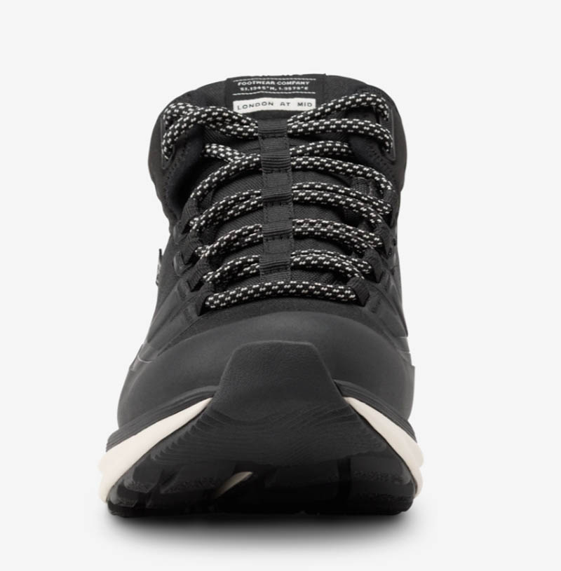 KIZIK 美國 London AT Mid 倫敦 女款中筒休閒鞋 黑白 登山鞋 WLOM2581 懶人鞋 好穿鞋