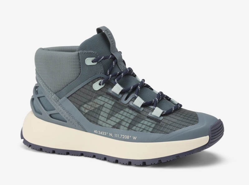 KIZIK 美國 Wasatch Mid 瓦薩奇 女款中筒休閒鞋 UWAM2501 藍灰 免用手 好穿脫 輕量