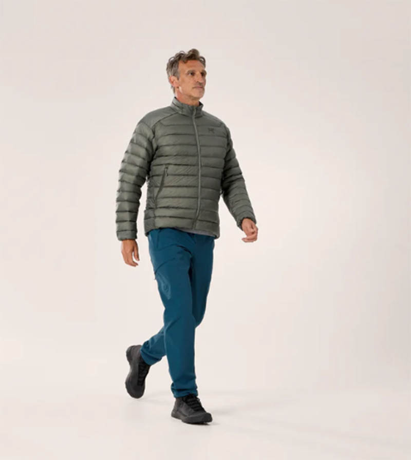 ARC'TERYX 始祖鳥 男 Cerium 羽絨外套 糧草綠 X000010579 850鵝絨填充 登山保暖夾克