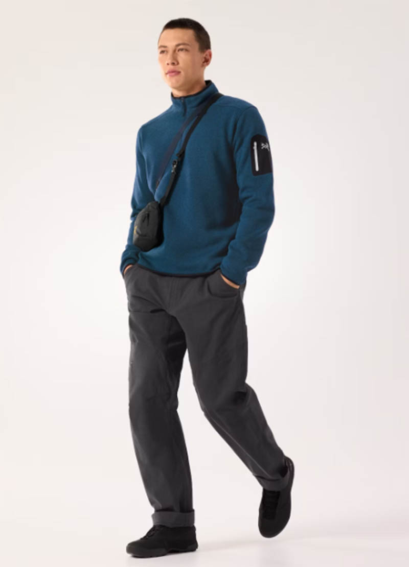 ARC'TERYX 始祖鳥 男 COVERT 1/2 刷毛套頭衫 多色 X000010360 保暖抓絨上衣