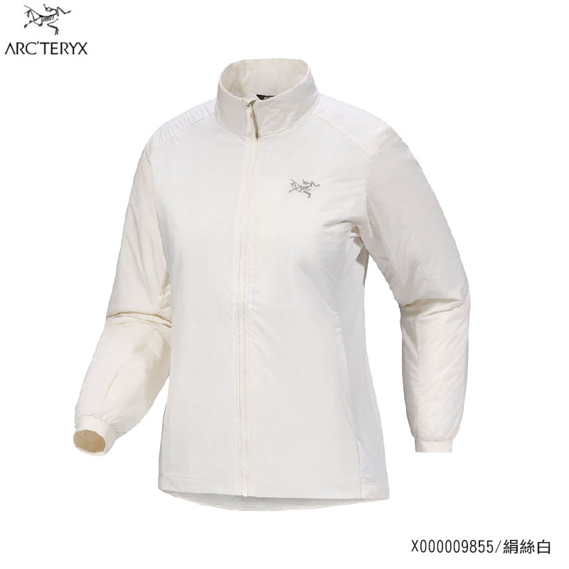Arcteryx 始祖鳥 女款 Atom 化纖外套 Coreloft外套 黑 絹絲白 X000009855 登山外套