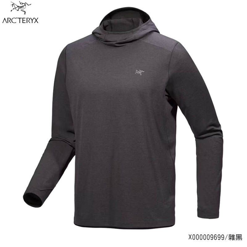 ARC'TERYX 始祖鳥 男 Cormac 快乾套頭衫 雜黑 夜色雜藍 X000009699 連帽上衣 吸濕排汗
