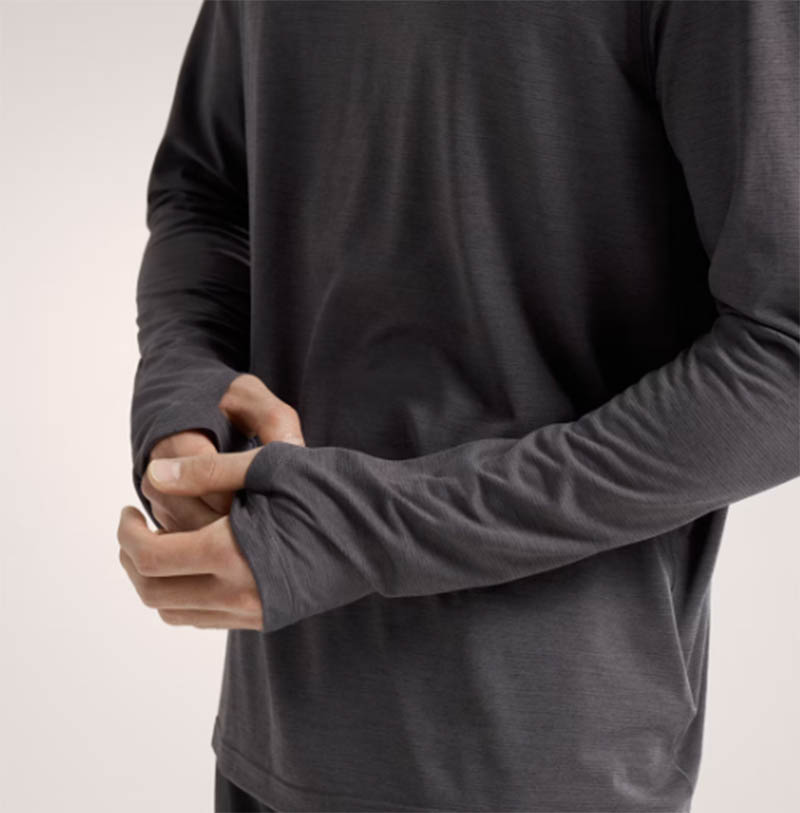 ARC'TERYX 始祖鳥 男 Cormac 快乾套頭衫 雜黑 夜色雜藍 X000009699 連帽上衣 吸濕排汗