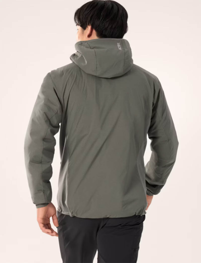 Arcteryx 始祖鳥 男 Atom 化纖外套 Coreloft 連帽外套 糧草綠 黑綠撞色 X000009556 登山夾克