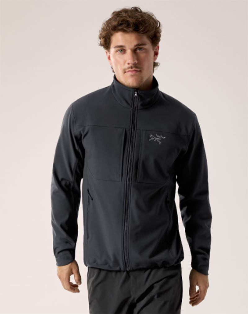 ARC'TERYX 始祖鳥 男款 Gamma MX 軟殼外套 黑 X000008486 保暖外套 立領夾克