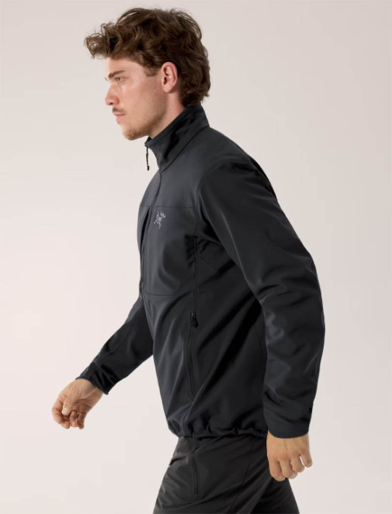 ARC'TERYX 始祖鳥 男款 Gamma MX 軟殼外套 黑 X000008486 保暖外套 立領夾克