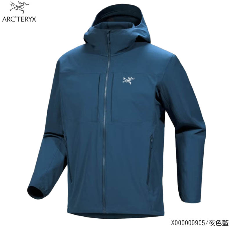 ARC'TERYX 始祖鳥 男 Gamma 軟殼外套 夜色藍 X000009905 彈性 透氣 登山夾克