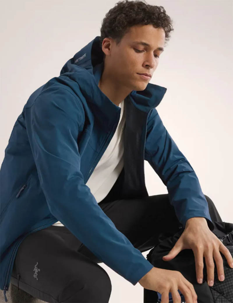 ARC'TERYX 始祖鳥 男 Gamma 軟殼外套 夜色藍 X000009905 彈性 透氣 登山夾克