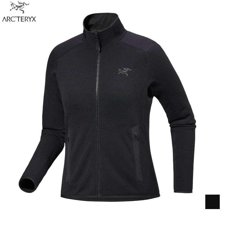 ARC'TERYX 始祖鳥 女 Kyanite 刷毛外套 黑 X000008516 登山夾克 保暖外套