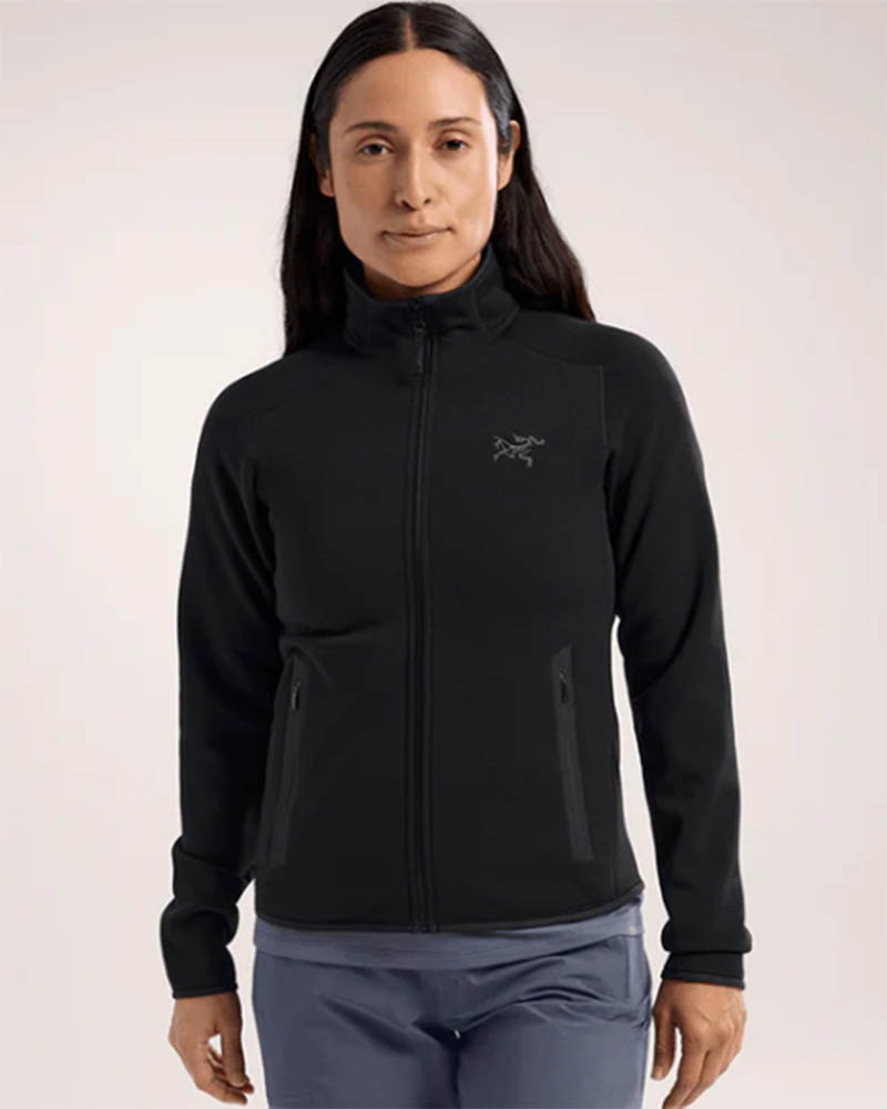 ARC'TERYX 始祖鳥 女 Kyanite 刷毛外套 黑 X000008516 登山夾克 保暖外套