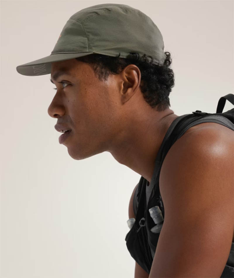 ARC'TERYX 始祖鳥 Aerios 快排帽 五片式跑步帽 兩色 X000009489 透氣 輕量 戶外帽