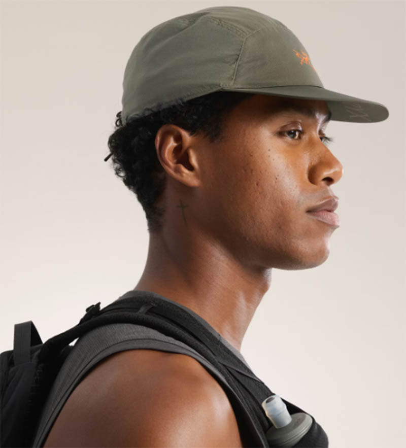 ARC'TERYX 始祖鳥 Aerios 快排帽 五片式跑步帽 兩色 X000009489 透氣 輕量 戶外帽