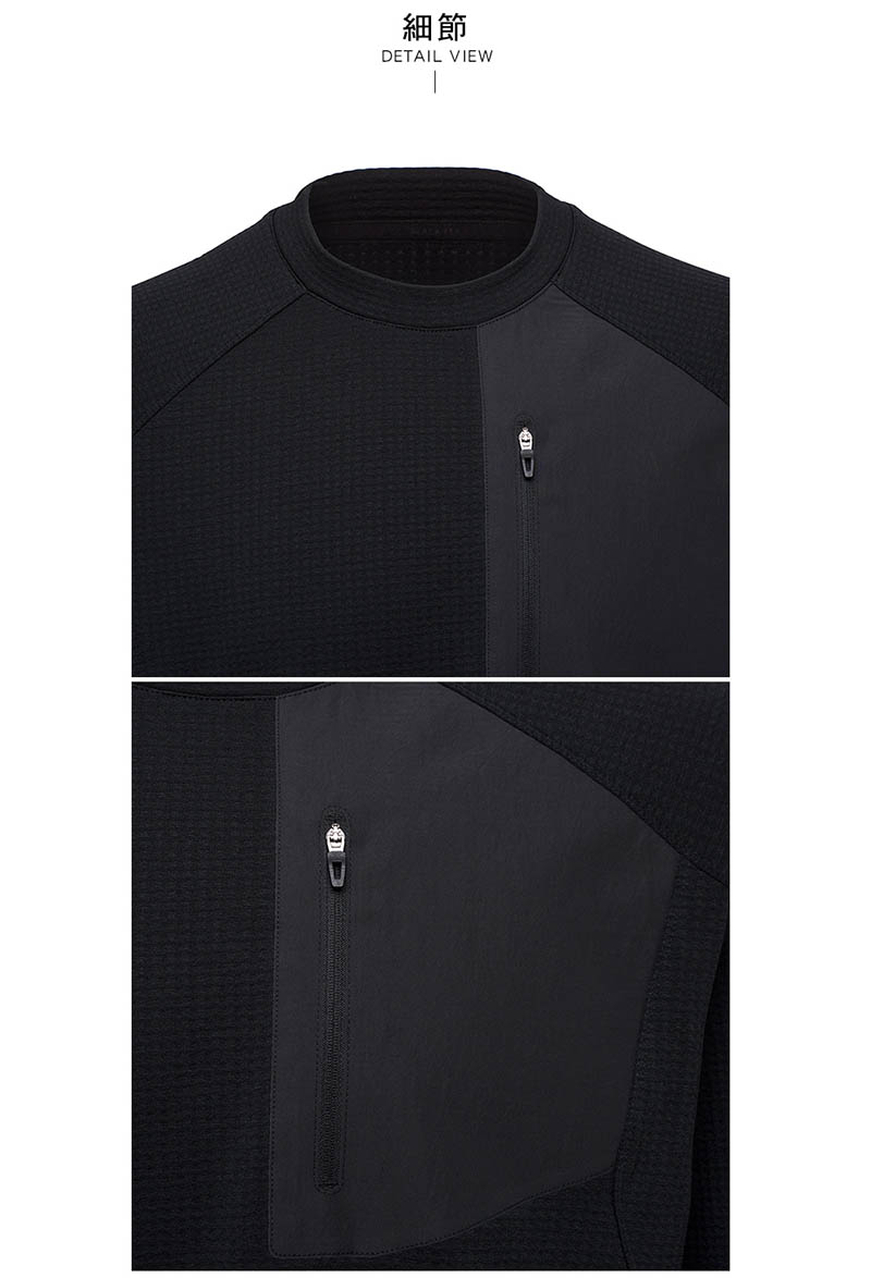 BLACKYAK 男 UTILITY GRID 長袖上衣 格紋刷毛 寬鬆版 EB2MC706 1BYRTWU002