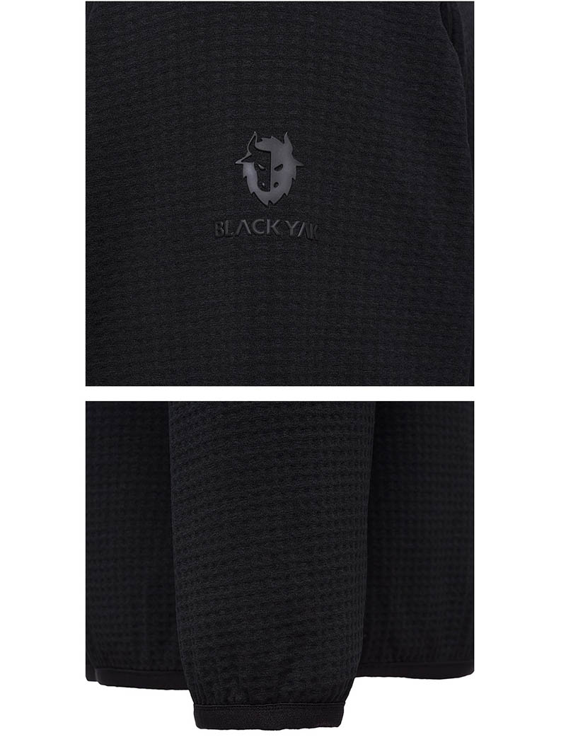 BLACKYAK 男 UTILITY GRID 長袖上衣 格紋刷毛 寬鬆版 EB2MC706 1BYRTWU002