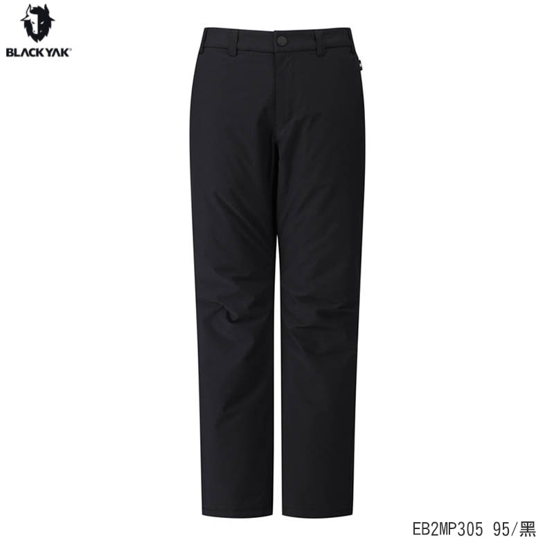 BLACKYAK 男 RISE鋪棉保暖長褲 黑 登山褲 縮口褲 羅紋 EB2MP305 1BYPNWU007