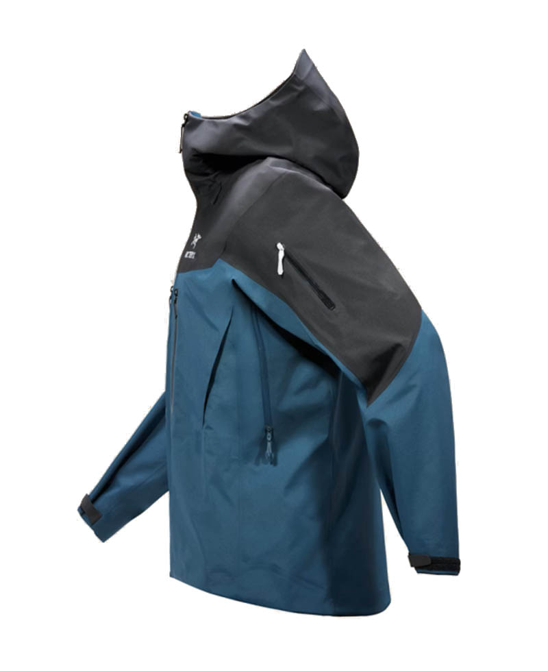 ARC'TERYX 始祖鳥 男 Alpha SV 防水外套 黑綠撞色 X000009899 登山夾克 防風 耐磨