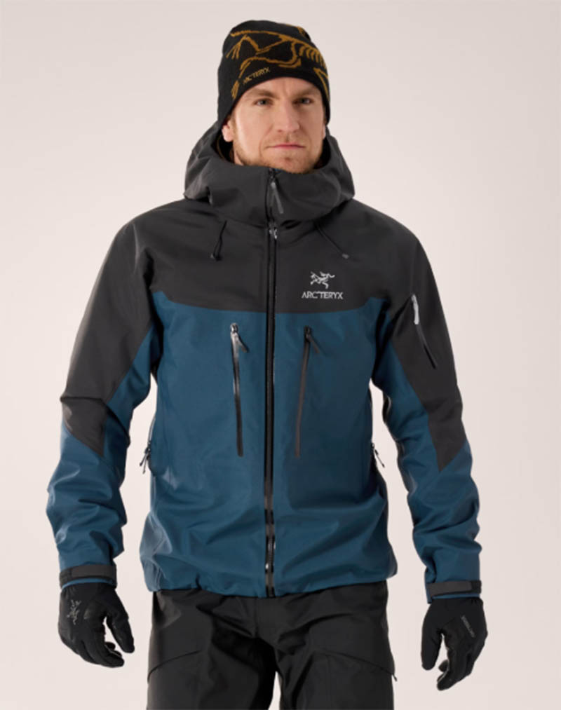 ARC'TERYX 始祖鳥 男 Alpha SV 防水外套 黑綠撞色 X000009899 登山夾克 防風 耐磨
