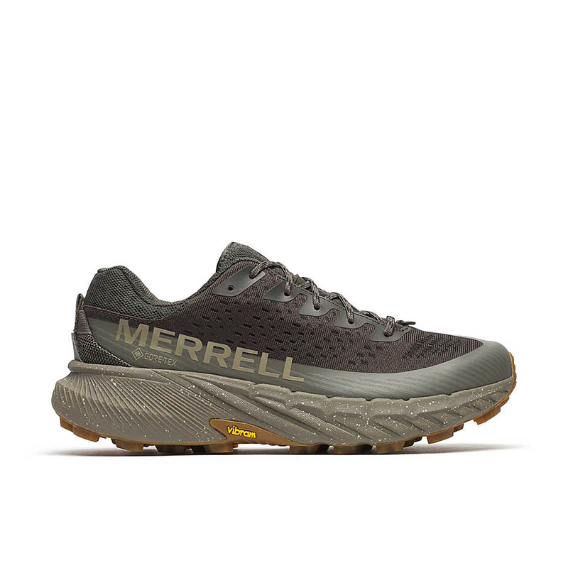 MERRELL 美國 AGILITY PEAK 5 GORE-TEX 男款防水戶外越野訓練鞋 炭灰色 ML068701