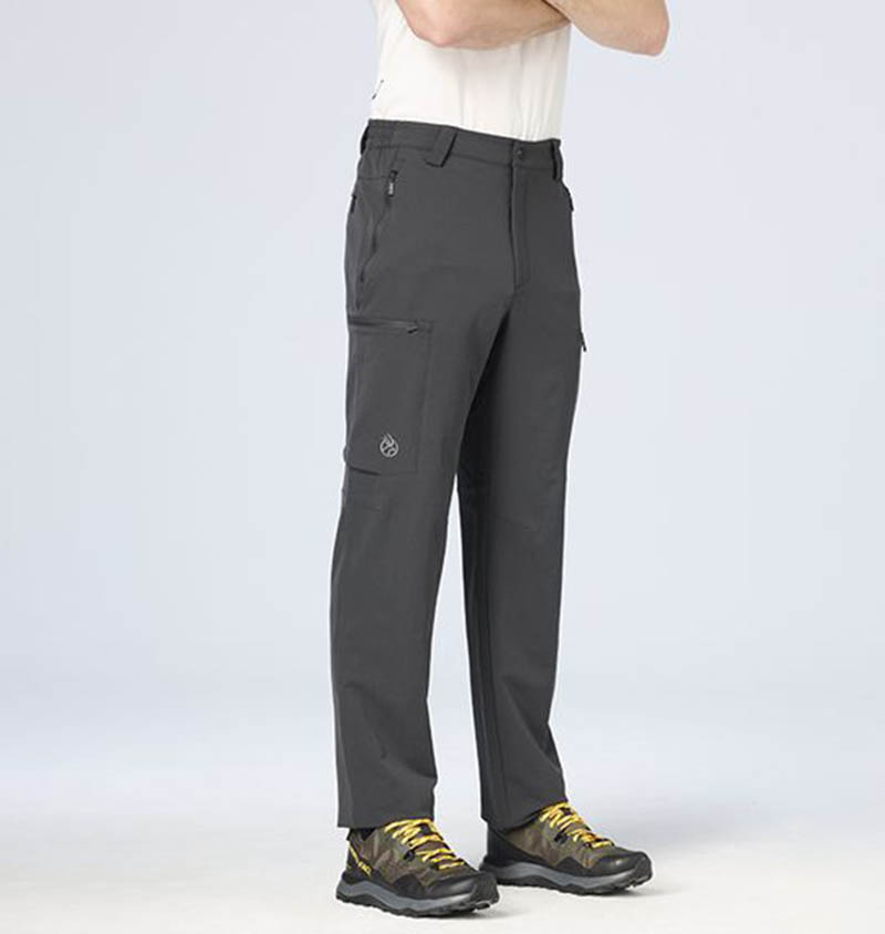 Wildland 荒野 男生態彈性多袋機能褲 深橄灰 0B32322 彈性長褲 休閒長褲