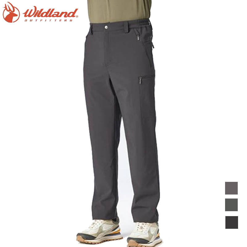 Wildland 荒野 男四彈輕三層軟殼超潑多袋褲 三色 0B32320 防風超輕褲 保暖刷毛