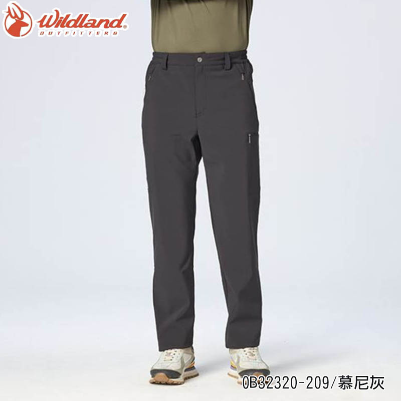Wildland 荒野 男四彈輕三層軟殼超潑多袋褲 三色 0B32320 防風超輕褲 保暖刷毛