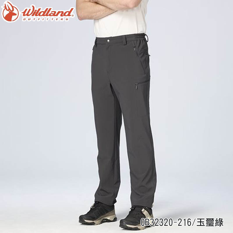 Wildland 荒野 男四彈輕三層軟殼超潑多袋褲 三色 0B32320 防風超輕褲 保暖刷毛