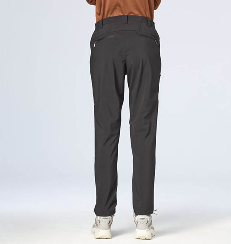 Wildland 荒野 女彈性超輕三層超潑山旅長褲 黑 0B32307 內刷毛 彈性長褲 保暖長褲