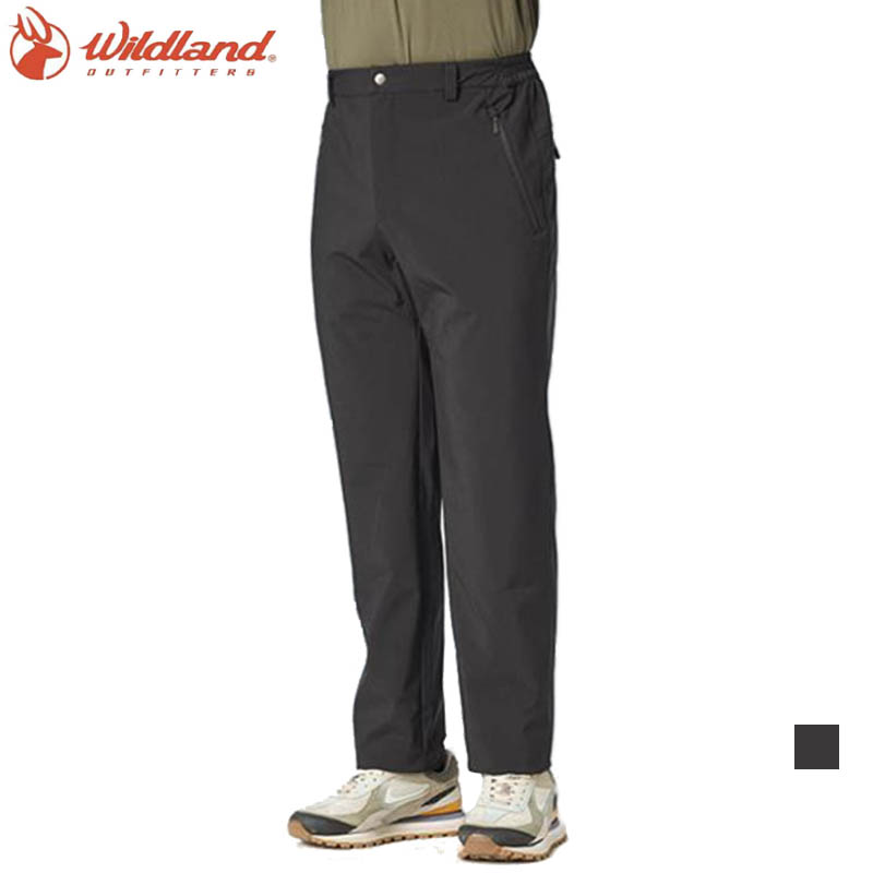 Wildland 荒野 男彈性超輕三層超潑山旅長褲 0B32308 鐵灰 輕量、防風、超潑水 彈性 休閒長褲